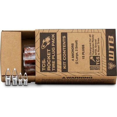 WTB TCS Rocket Reservdelar - 15 pluggar, 4 ankare WTB TCS Rocket Reservdelar - 15 pluggar, 4 ankare