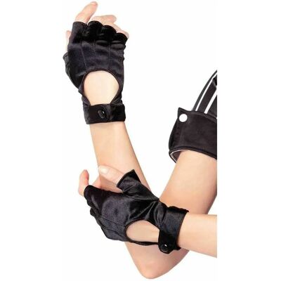 Leg Avenue A1039_00122 Guantes de moto sin dedos negros - Guantes de disfraz Leg Avenue A1039_00122 Guantes de moto sin dedos negros - Guantes de disfraz