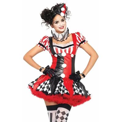 Leg Avenue 83929_01101 Harlekin Bohóc Jelmez - jelmez Leg Avenue 83929_01101 Harlekin Bohóc Jelmez - jelmez