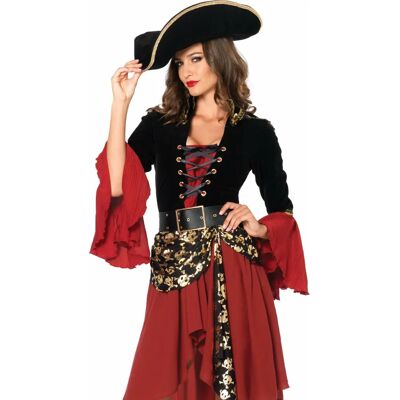 Leg Avenue 85214_04802 Costume de Pirate - Déguisement Leg Avenue 85214_04802 Costume de Pirate - Déguisement