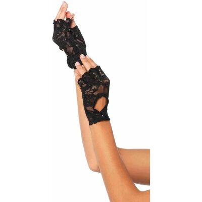 Gants de déguisement Leg Avenue Modèle Dentelle Élégante Gants de déguisement Leg Avenue Modèle Dentelle Élégante