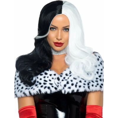 Leg Avenue Cruella Witte/zwart Fancy Dress Accessoire - Kostuum Leg Avenue Cruella Witte/zwart Fancy Dress Accessoire - Kostuum