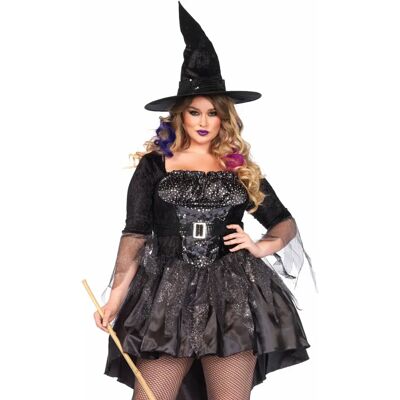Leg Avenue 85475X_00108 Costume Nero - Costume Leg Avenue 85475X_00108 Costume Nero - Costume