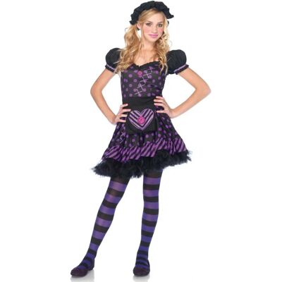 Leg Avenue - Düstere Stoffpuppe - Morado - Disfraz Leg Avenue - Düstere Stoffpuppe - Morado - Disfraz