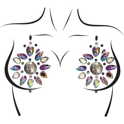 Leg Avenue Nipple Jewels Neon Riot - Accesorio de Vestido Leg Avenue Nipple Jewels Neon Riot - Accesorio de Vestido