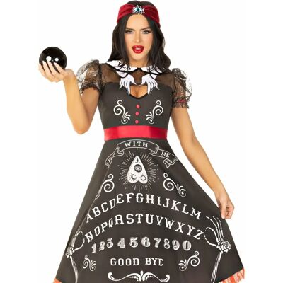 Costume de Voyante Rouge Blanc Noir Leg Avenue - Costumes Costume de Voyante Rouge Blanc Noir Leg Avenue - Costumes