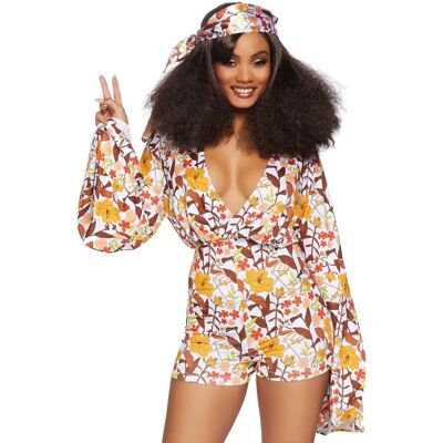 My Other Me - Boogie Luxury - Tutina floreale - Costume My Other Me - Boogie Luxury - Tutina floreale - Costume