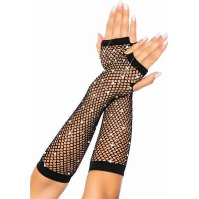 Leg Avenue Svarta maskeradhandskar - Fancy dress gloves Leg Avenue Svarta maskeradhandskar - Fancy dress gloves