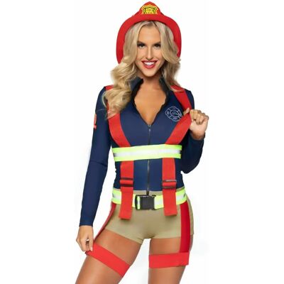 Leg Avenue 86921_10102 sexy firefighter costume - Costumes for women Leg Avenue 86921_10102 sexy firefighter costume - Costumes for women