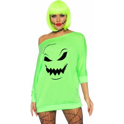 Vestito spaventoso in jersey verde Leg Avenue 87081_12605 - vestito Vestito spaventoso in jersey verde Leg Avenue 87081_12605 - vestito