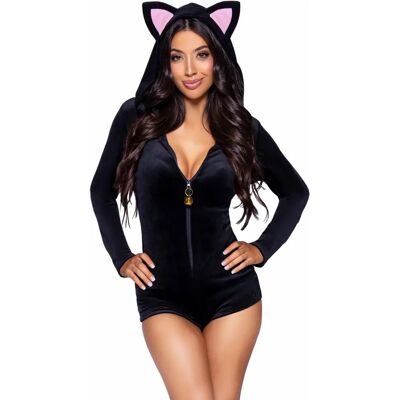 Leg Avenue Pink/Black Fancy Dress - Fancy dress Leg Avenue Pink/Black Fancy Dress - Fancy dress