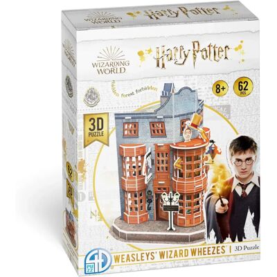 Asmodee CubicFun - Harry Potter Weasley - Puzzle 3D - Kit de construction - Publicité Asmodee CubicFun - Harry Potter Weasley - Puzzle 3D - Kit de construction - Publicité