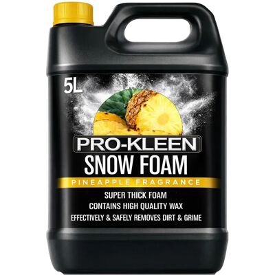 Pro-Kleen - Snow Foam - 5L - Pineapple - Car Wash Foam Pro-Kleen - Snow Foam - 5L - Pineapple - Car Wash Foam