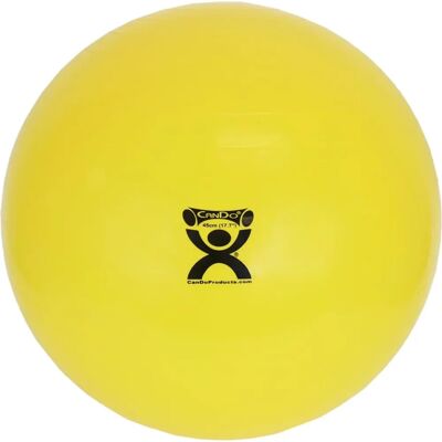 Pelota de Gimnasia CanDo – balón de entrenamiento – balón de asiento - 45cm - Amarillo Pelota de Gimnasia CanDo – balón de entrenamiento – balón de asiento - 45cm - Amarillo