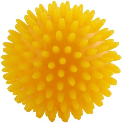 Cando - Palla massaggio con punte - 8 cm - Gialla Cando - Palla massaggio con punte - 8 cm - Gialla