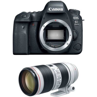 Canon EOS 6D Mark II + EF 70-200mm F2.8L IS III USM - Kit Appareil Photo Canon EOS 6D Mark II + EF 70-200mm F2.8L IS III USM - Kit Appareil Photo