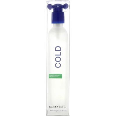 Benetton Cold Eau De Toilette Spray - Unisex 100ml - Publicité Benetton Cold Eau De Toilette Spray - Unisex 100ml - Publicité
