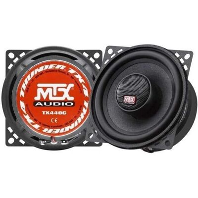 Haut-parleurs MTX TX440C - 10cm - 60W - Coaxial 2 Voies - Publicité Haut-parleurs MTX TX440C - 10cm - 60W - Coaxial 2 Voies - Publicité