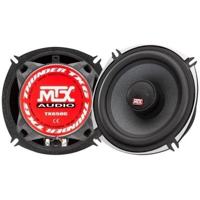 Haut-parleurs coaxiaux MTX TX650C - 13cm, 80W RMS, Châssis en aluminium - Publicité Haut-parleurs coaxiaux MTX TX650C - 13cm, 80W RMS, Châssis en aluminium - Publicité