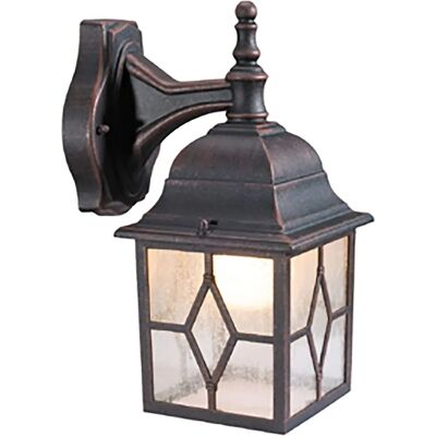 Farol exterior Luxform Minneapolis - E27 Aluminio Vidrio IP44 Farol exterior Luxform Minneapolis - E27 Aluminio Vidrio IP44