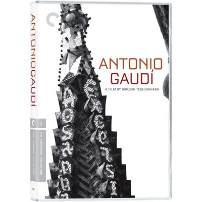 Criterion Collection Antonio Gaudí DVD - Région 2 - Publicité Criterion Collection Antonio Gaudí DVD - Région 2 - Publicité