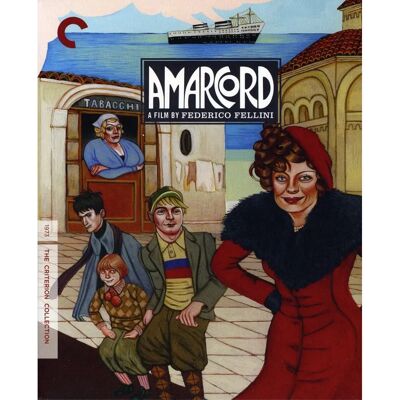Criterion Amarcord - Région 2 Blu-ray - Publicité Criterion Amarcord - Région 2 Blu-ray - Publicité