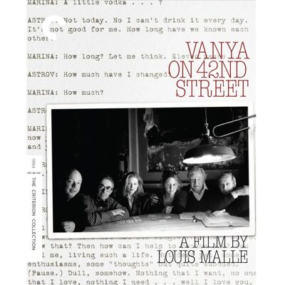 Vanya sur la 42e rue - Collection Criterion - Blu-ray Région A - Publicité Vanya sur la 42e rue - Collection Criterion - Blu-ray Région A - Publicité