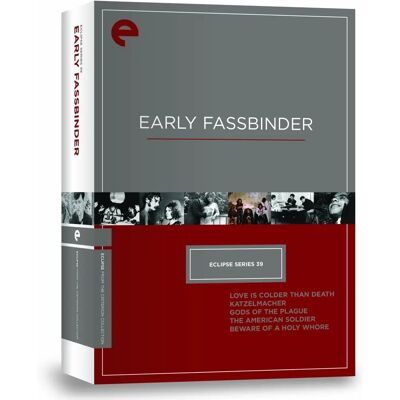 Criterion Collection Early Fassbinder - DVD Région 1 - 5 disques - Publicité Criterion Collection Early Fassbinder - DVD Région 1 - 5 disques - Publicité