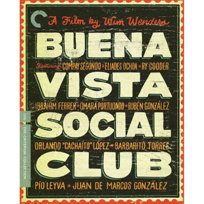 Criterion Collection Buena Vista Social Club - Blu-ray Région A États-Unis - Publicité Criterion Collection Buena Vista Social Club - Blu-ray Région A États-Unis - Publicité