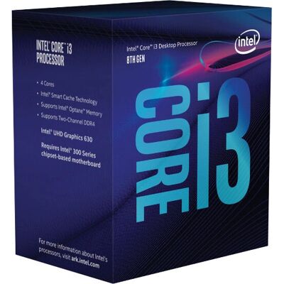 Processeur Intel Core i3-8100T - Quadricœur 3,1GHz - Publicité Processeur Intel Core i3-8100T - Quadricœur 3,1GHz - Publicité