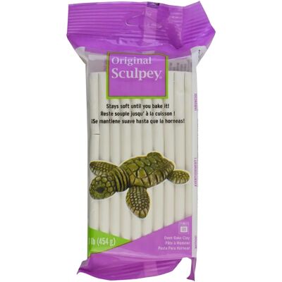 Sculpey Original - Weiß - Ofenbrennmasse - 454 g Sculpey Original - Weiß - Ofenbrennmasse - 454 g