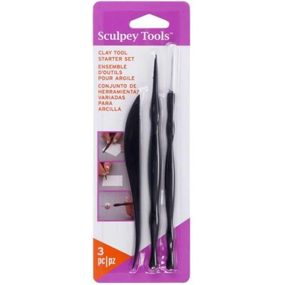 Zestaw Narzędzi do Gliny Sculpey - 3 sztuki Zestaw Narzędzi do Gliny Sculpey - 3 sztuki