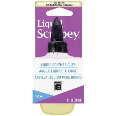 Sculpey Flüssige Polymer Clay - Luminescent 30ml - Gelb Sculpey Flüssige Polymer Clay - Luminescent 30ml - Gelb