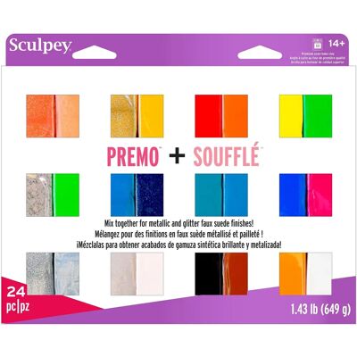 Artemio Set of 24 polymer clay - 28 g each - Multicolored - 23.4 x 19.5 x 2 cm Artemio Set of 24 polymer clay - 28 g each - Multicolored - 23.4 x 19.5 x 2 cm