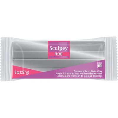 Sculpey Premo 8oz Srebro - Polymer Clay Sculpey Premo 8oz Srebro - Polymer Clay