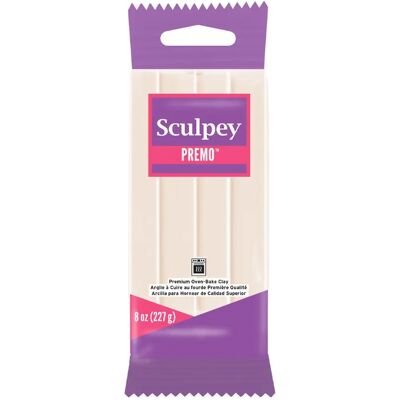 Polyform Premo Sculpey Polymer Clay 8oz - Translucent Polyform Premo Sculpey Polymer Clay 8oz - Translucent