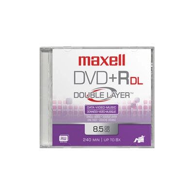 Maxell DVD+R DL 10er Pack - DVD+R DL - 8,5 GB - 240 min - 10 st Maxell DVD+R DL 10er Pack - DVD+R DL - 8,5 GB - 240 min - 10 st