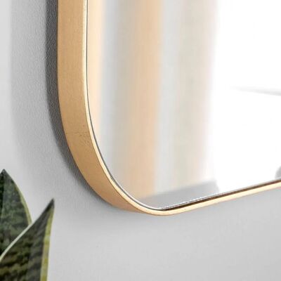 Yearn Arendal Rectangular Wood Frame Wall Mirror - Wall Mirror Yearn Arendal Rectangular Wood Frame Wall Mirror - Wall Mirror
