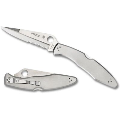 Spyderco C07PS Navaja plegable plateada - Folding knife Spyderco C07PS Navaja plegable plateada - Folding knife