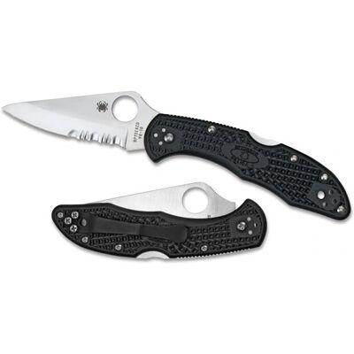 Spyderco C11PSBK Faca tática dobrável - Faca Spyderco C11PSBK Faca tática dobrável - Faca