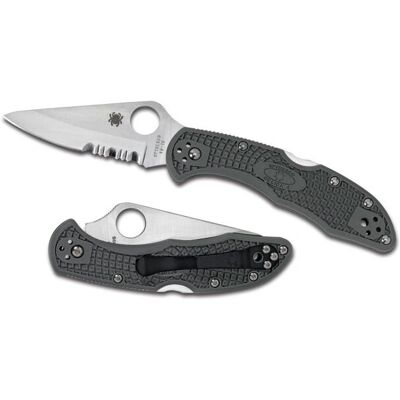 Spyderco C11PSFG Leve Verde Folhagem - Faca Dobrável Spyderco C11PSFG Leve Verde Folhagem - Faca Dobrável