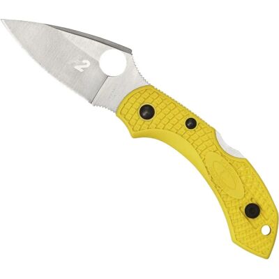 Spyderco Dragonfly 2 Salt C28PYL2 Zakmes Geel - Zout type Spyderco Dragonfly 2 Salt C28PYL2 Zakmes Geel - Zout type