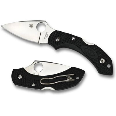 Spyderco C28PBK2 Couteau Pliant Compact - Couteau Pliant - Publicité Spyderco C28PBK2 Couteau Pliant Compact - Couteau Pliant - Publicité