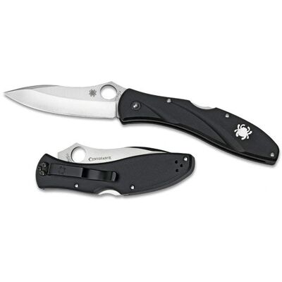 Spyderco Centofante 3 Schwarz VG-10 Klappmesser - Folding knife Spyderco Centofante 3 Schwarz VG-10 Klappmesser - Folding knife