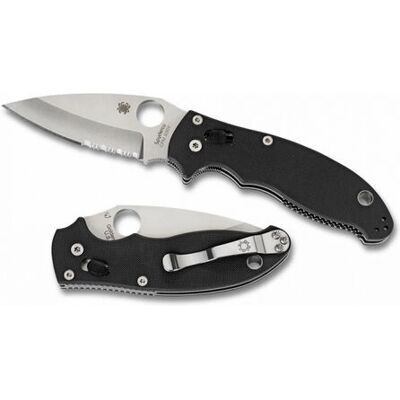 Spyderco - C101GPS2 - Vouwmes - Zwart Spyderco - C101GPS2 - Vouwmes - Zwart