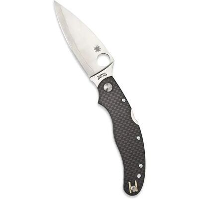 Spyderco Caly 3.5 ZDP-189 Fio de carbono - Cinza Spyderco Caly 3.5 ZDP-189 Fio de carbono - Cinza