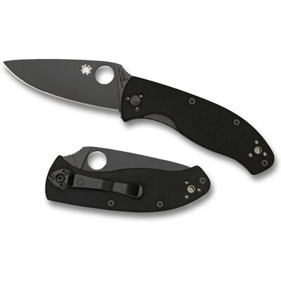 Spyderco C122GBBKP Faca Dobrável Preta - Combate/Táctico Spyderco C122GBBKP Faca Dobrável Preta - Combate/Táctico