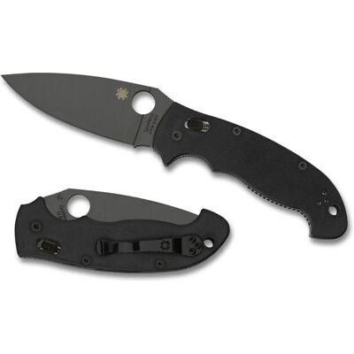 Spyderco Manix 2 XL Faca dobrável G-10 preta - Ferramenta de bolso Spyderco Manix 2 XL Faca dobrável G-10 preta - Ferramenta de bolso