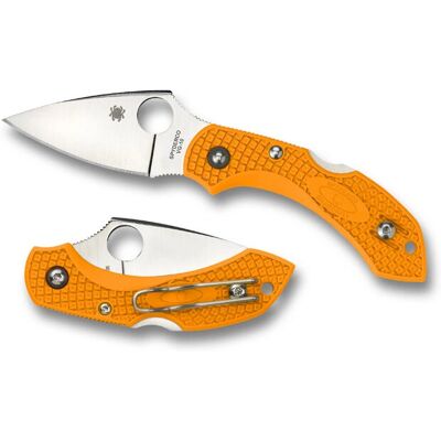 Spyderco Dragonfly 2 - C28POR2, lisse, orange - Publicité Spyderco Dragonfly 2 - C28POR2, lisse, orange - Publicité