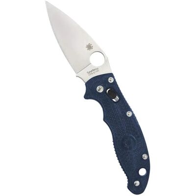 Spyderco Manix 2 Bleu Foncé Couteau de Poche - Pocket Knife Spyderco Manix 2 Bleu Foncé Couteau de Poche - Pocket Knife